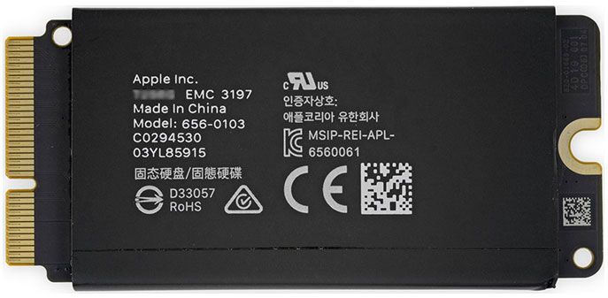 661-13068 Mac Pro 2019 1TB SSD, 2 x 512 GB modules